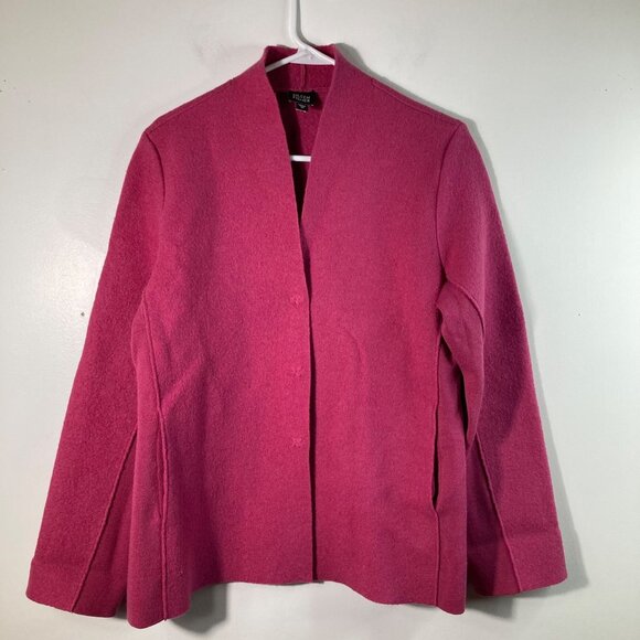 Eileen Fisher Pink Jacket - Picture 1 of 12